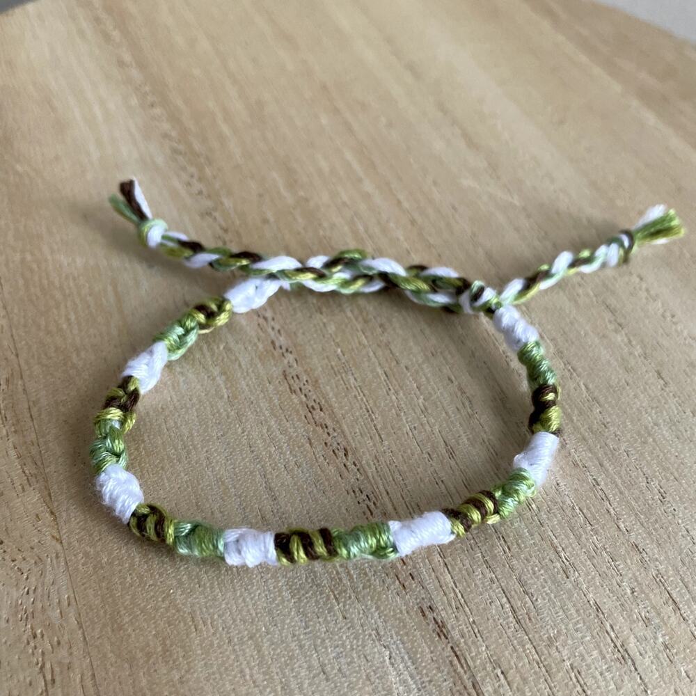 Camille Bracelet anklet trendy comfortable tie embroidery thread woven gift